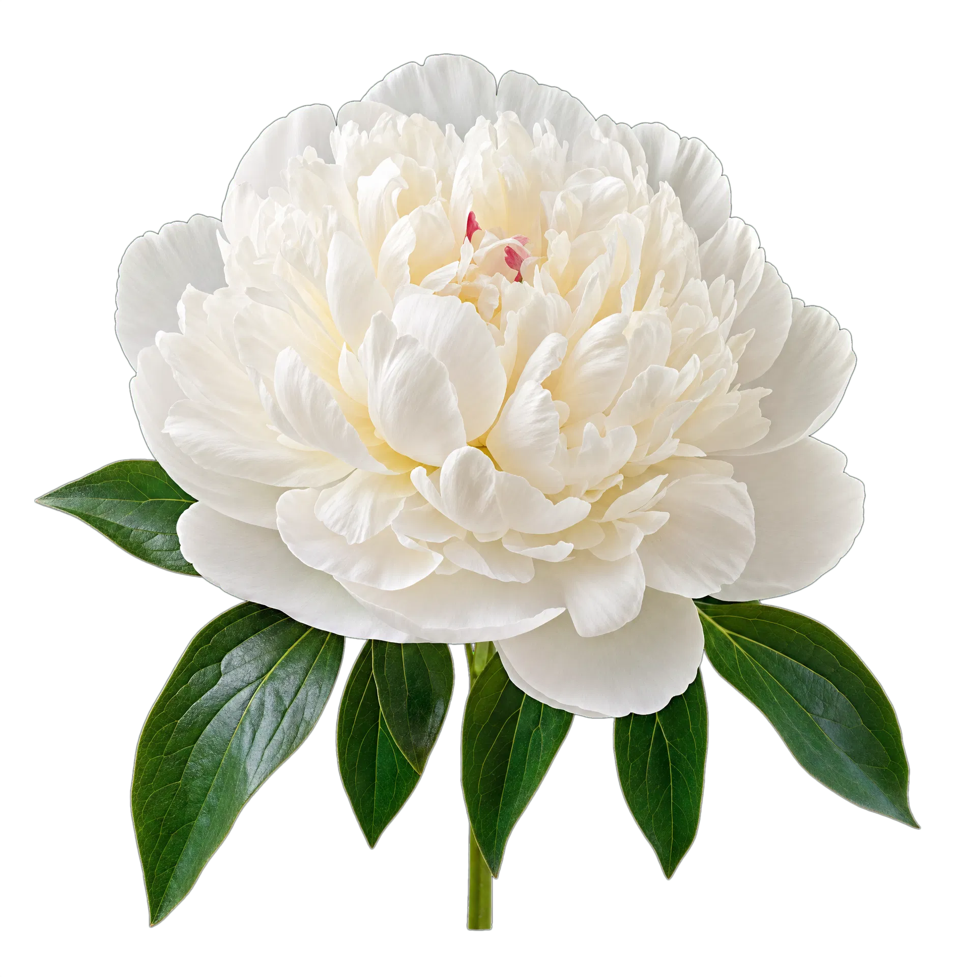 白色芍药花材